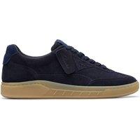 Clarks Men's Craft Rally Ace Navy Combination Lace Up, Trainers in Blue | Size: 7.5-Standard Fit