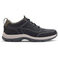 Clarks Men's Spypath Ox Navy Nubuck Trainers, Walking in Blue | Size: 8.5-Standard Fit