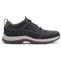 Clarks Men's Spypath Ox Navy Nubuck Trainers, Walking in Blue | Size: 9-Standard Fit