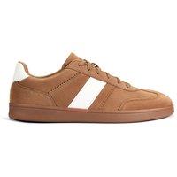 Clarks Men's Seco Speed Cola Suede Trainers, Lace Up in Brown | Size: 11-Standard Fit