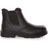Regatta Professional Men's Waterproof Action Leather Dealer Boots in True Black | Size: 11