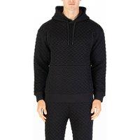 Luke 1977 Men's Melrose Texture Overhead Hoodie in Black | Size: XL