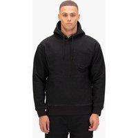 Luke 1977 Men's Miter Carpenter Overhead Hoodie in Black | Size: Large