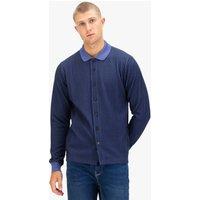 Luke 1977 Men's Matagalpa Polo Shirt in Dark Navy | Size: Medium