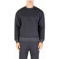 Luke 1977 Men's Torridon Texture Sweatshirt in Charcoal | Size: Medium