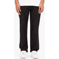 Luke 1977 Men's Relaxed Future Cargo Trousers in Black | Size: Medium