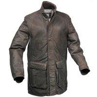 Eastern Counties Leather Men's Leather Mid Length Jacket in Brown | Size: 42R