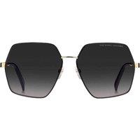 Marc Jacobs Men's Dark Grey SF Lens Gold & Black Detail Sunglasses