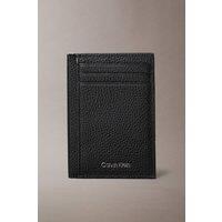 Calvin Klein Men's Foil Emboss Ns Card Case Black
