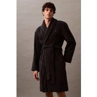 Calvin Klein Men's Terry Robe Black | Size: S/M