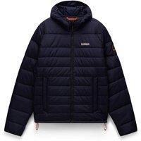 Napapijri Men's A-Gesar H Light Quilted Jacket Blue Marine in Navy | Size: Medium