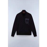 Napapijri Men's D-Berti Fz Knit Black | Size: Large