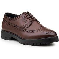Roco Men's Leyton - Brown Chunky Brogue Shoes | Size: 8