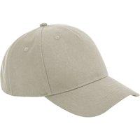 Beechfield Men's Cotton 5 Panel Baseball Cap in Stone