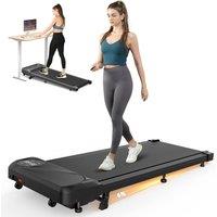 Dprodo Walking Pad Treadmill with Remote & LED Display in Black