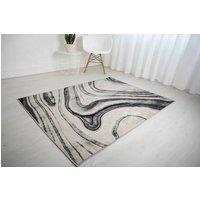Celebrity Interiors Balletto 18BA Anthra/Grey Rug in Grey | Size: 160 cm x 230 cm