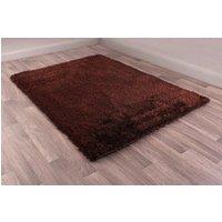 Celebrity Interiors Boston Plain Latte Rug in Brown | Size: 160 cm x 225 cm