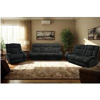 DS Living Torino Recline 3 & 2 Seater Bundle Sofa in Grey or Silver