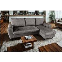 DS Living Sienna 3 Seater Left Hand Facing Storage Sofa Bed in Grey