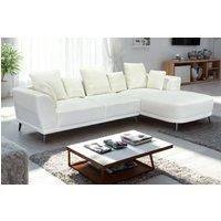 DS Living The 3 Seater Nova Lounger Left Corner Sofa in Cream