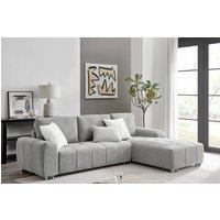 DS Living The Capri 3 Seater Corner Sofa in Silver
