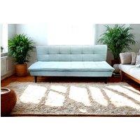 DS Living The Fermo 2 Seater Sofa Bed in Silver