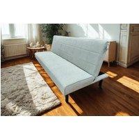 DS Living The Tivona 2 Seater Sofa Bed in Silver