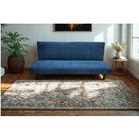 DS Living The Tivona 2 Seater Sofa Bed in Navy