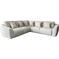 DS Living The Veneto 5 Seater Lounger Sofa in Cream