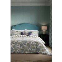 Sanderson 'Tapestry Tree' Cotton Duvet Cover Set in Blue | Size: Double