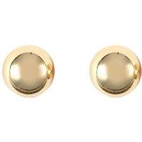 Jewelco London 9ct Gold Ball Bead Stud Earrings, 4mm