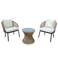 Artemis Home Florent Patio Bistro Set in Natural