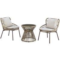 Artemis Home Sagone Patio Bistro Set in Natural