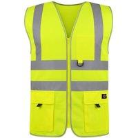 Dickies Men's Technical Yellow Hi-Vis Vest | Size: Small