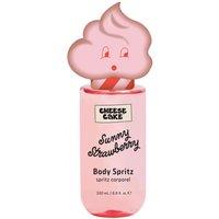 Cheesecake Women's Sunny Strawberry Body Spritz Spray 200ml in Red
