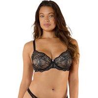 Playful Promises Women's Idol Black 'Lace Balconette Bra' | Size: 32DD