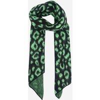 Sarta Women's Nico Leopard Print Asymmetric Heavyweight Winter Scarf