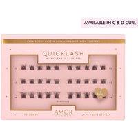 House of Amor Women's Mixed Length Clusters - Classique in Black