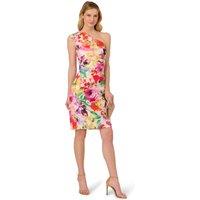 Adrianna Papell Women's Print One Shoulder Dress | Size: 18