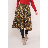 Nomads Clothing Women's Lenzing Swing Skirt in Khaki | Size: 10