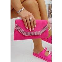 Love Lemonade Women's Crystal Royalty Bag in Pink