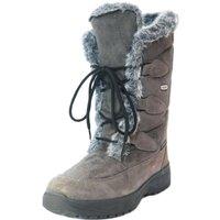 Mammal Women's 'Oribi2' Mid-calf Winter Boots with Flip-over Ice Grips in Grey | Size: 6
