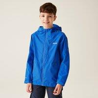 Regatta Calderdale III Hooded Waterproof Jacket in Bright Blue | Size: 11-12 Years