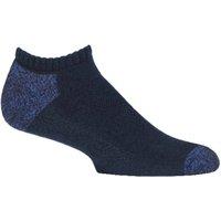 SOCKSHOP Blue Guard Men's 1 Pack Work Heavy Duty Ankle Socks with Reinforced Heel & Toe in Navy | Size: 9-11