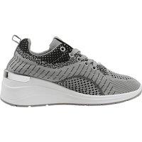 MODISHION Women's Breathable Lightweight Mesh Sneakers in Grey | Size: 6.5