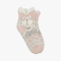 Totes Toasties Women's Chenille Crop Socks