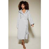 KBX Women's Rosa Cosy Robe in Grey | Size: 16