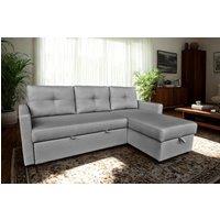 DS Living The Savona 3 Seater Storage Sofa in Silver