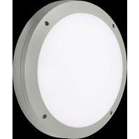 Netlighting LED Round Bulkhead CCT with Emergency & Microwave Sensor Grey 230V IP65 18W
