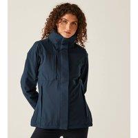 Regatta Women's 'Kingsley' Waterproof 3 in 1 Jacket in Dark Navy | Size: 16